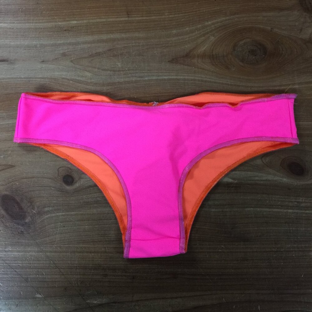 Rays by Beach Rays Reversible Ruched Bikini Bottom XS NWT